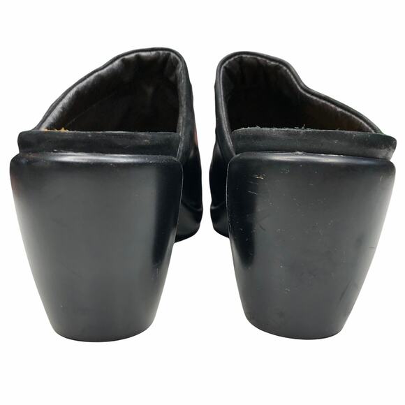 Naot Nubuck Leather Stud Mule Clogs - Picture 6 of 7